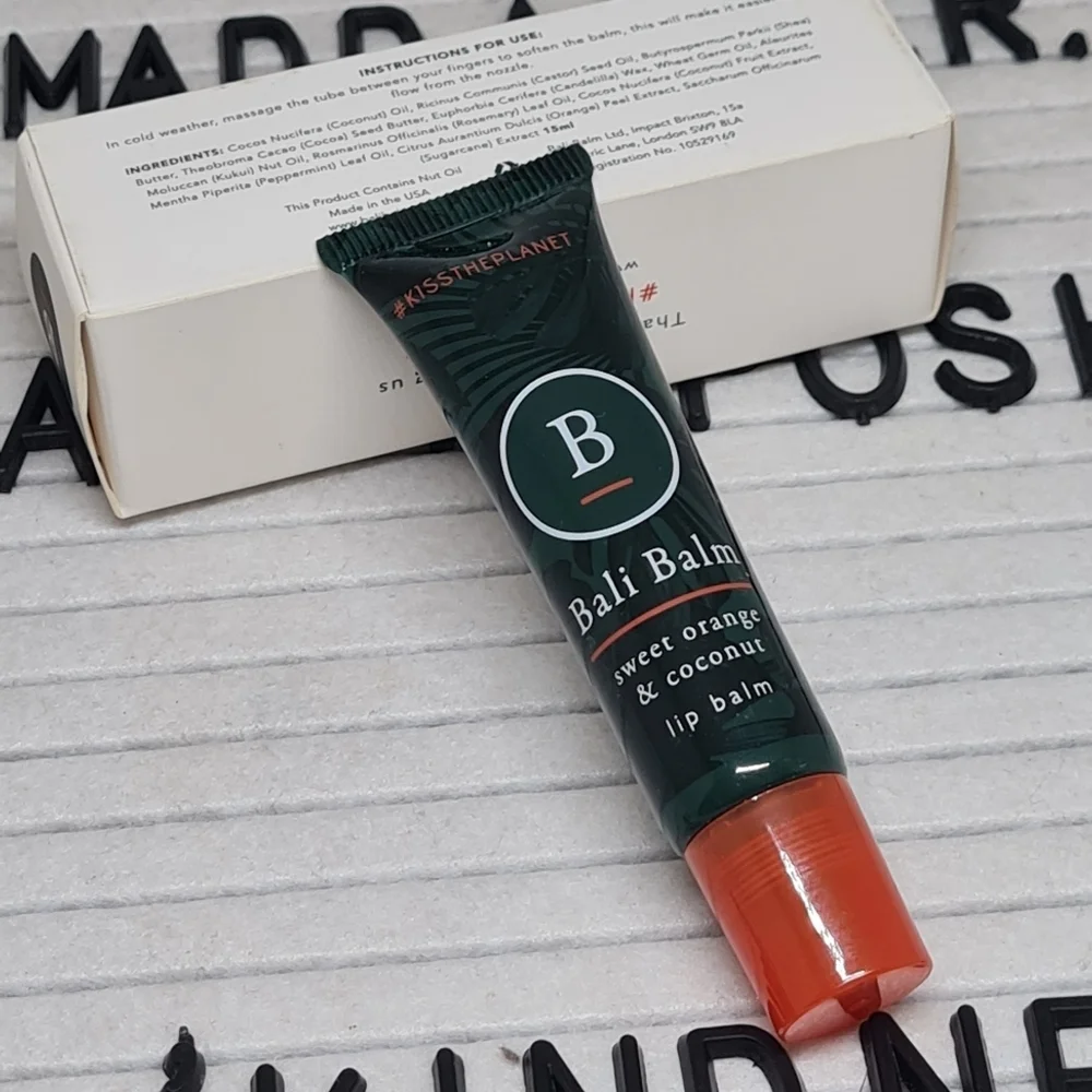 Bali Balm: Sweet Orange & Coconut Lip Balm | 2× HOST PICK!!!